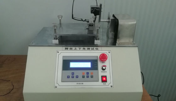 Ελέγχος οθόνης LCD του δοκιμαστή άνω και κατώτερης γωνίας καλωδίου ποδιού