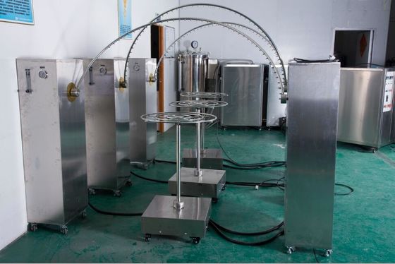 Περιβαλλοντικός θάλαμος δοκιμής IEC60335, αδιάβροχο ταλαντευόμενο σπρέι