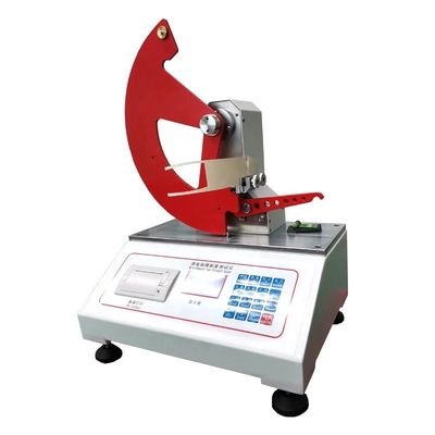 ASTM D1424 Δοκιμαστής αντοχής σε ρήξη των υφασμάτων με πτώση Κελλωτήρας τύπου δοκιμής Elmendorf