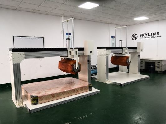 Μηχανή δοκιμής κυλίνδρων στρώματος με εσωτερικό ελατήριο με μέτρηση μείωσης ύψους
